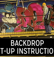 Bannerbow / Backdrop Set-up